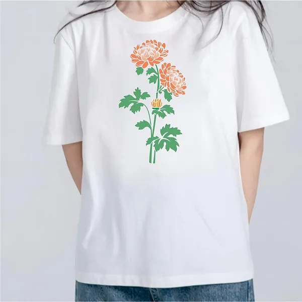 White_Chrysanthemum_Flower_Stencil_Plastictemplate_Diy_And_Craft