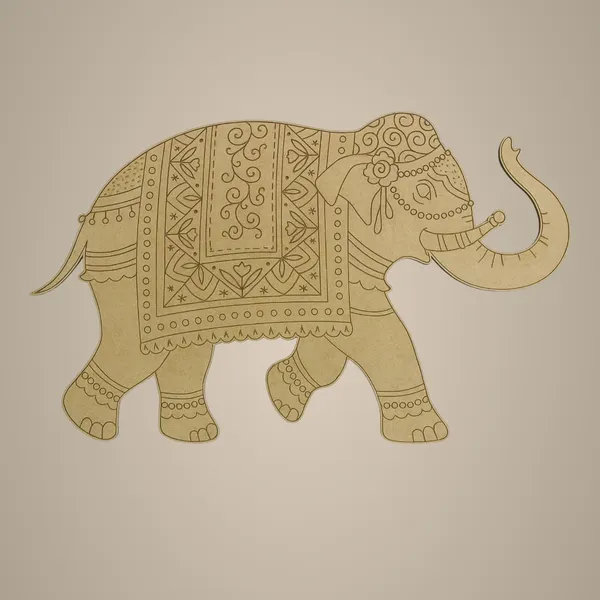 Beige_Right_Facing_Elephant_Shape_Cutout_Craft_Wooden_Decor_Diy_Art_Sign_Diy_And_Craft