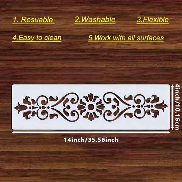 White_Lace_Pattern_Stencils_Painting_Templates_Home_Decor