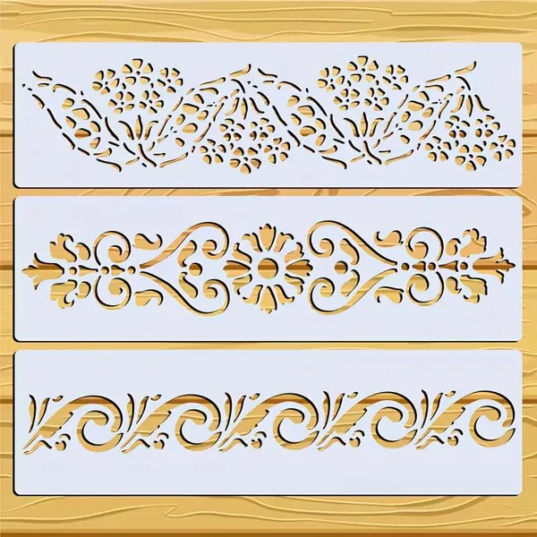 White_Lace_Pattern_Stencils_Painting_Templates_Home_Decor