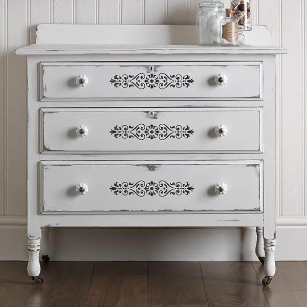 White_Lace_Pattern_Stencils_Painting_Templates_Home_Decor
