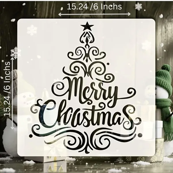 White_Christmas_Tree_Painting_Template_In_Home_Decor