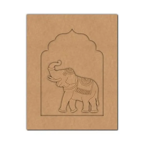 Beige_Wooden_Elephant_Jharokha_Pre_Marked_Mdf_Craft_Shapes_Unfinished_Wood_Cutouts_Diy_And_Craft