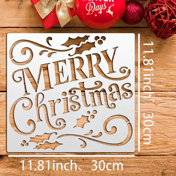 White_Merry_Christmas_Stencil_Diy_And_Craft