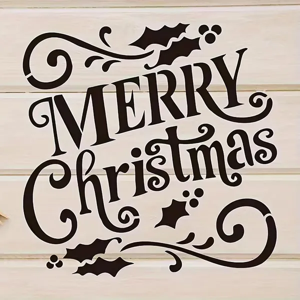 White_Merry_Christmas_Stencil_Diy_And_Craft