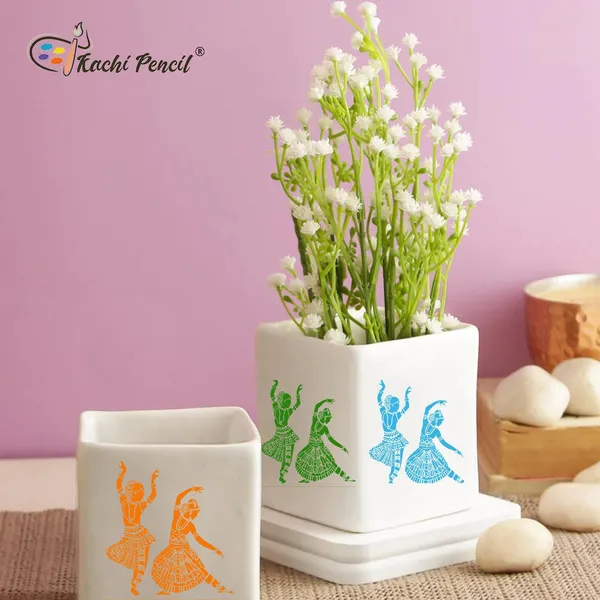 White_Dancing_Lady_Craft_Stencil_Wall_Painting_Template_Diy_And_Craft