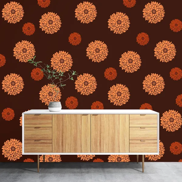 White_Wall_Painting_Stencil_Marigold_Design_Diy_Template_Diy_And_Craft