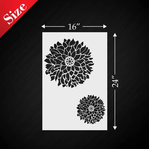 White_Wall_Painting_Stencil_Marigold_Design_Diy_Template_Diy_And_Craft
