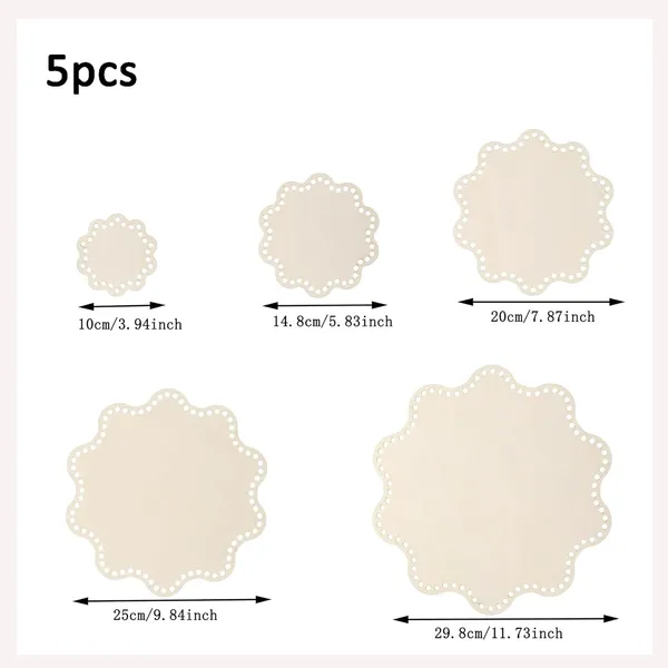 Beige_Flower_Shaped_Wooden_Basket_Bottoms_Diy_And_Craft