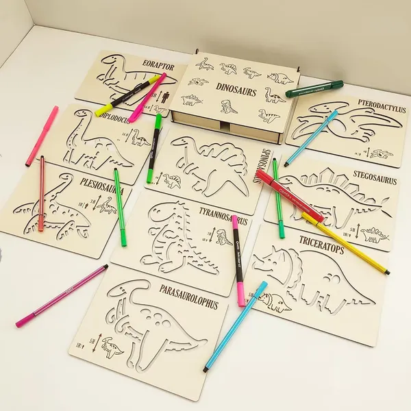 Beige_Montessori_Dinosaur_Stencil_Kids