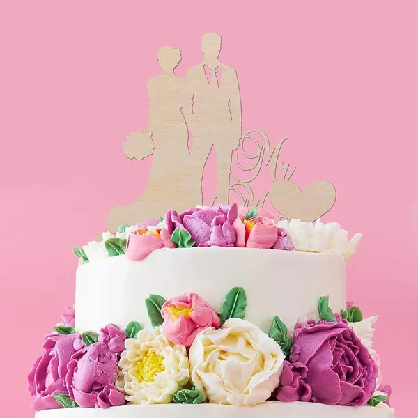 Beige_Wooden_Wedding_Cake_Topper_Personalized_Mr_And_Mrs_Rustic_Bride_And_Groom_Cake_Insert_Wedding
