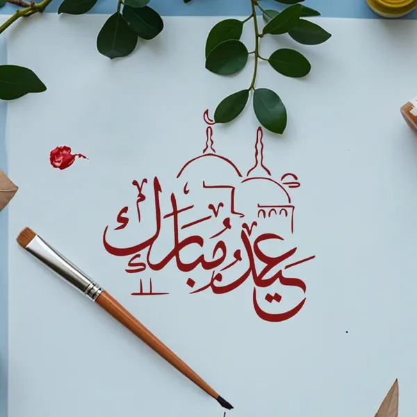 White_Islamic_Art_Stencil_Single_X_Reusable_Template_Festival