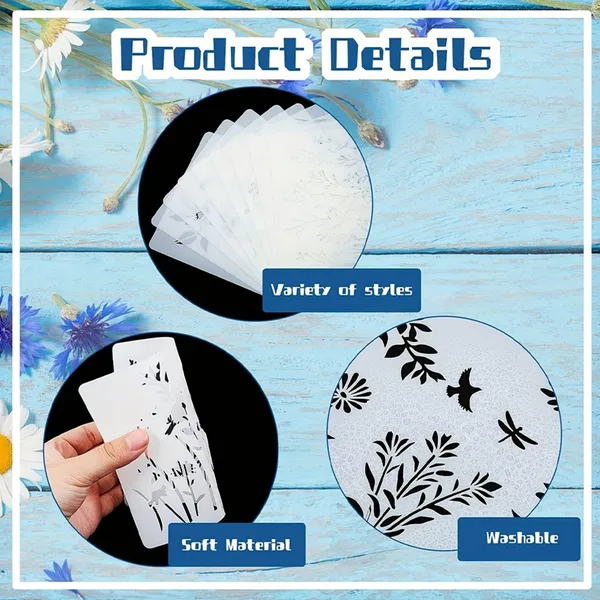 White_Islamic_Art_Stencil_Single_X_Reusable_Template_Festival