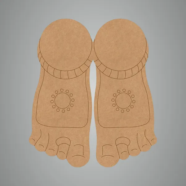 Beige_Wooden_Lakshmi_Paul_Feet_Pre_Marked_Festival