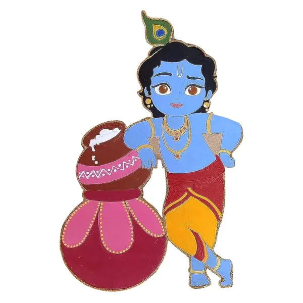 Beige_Krishna_Janmashtami_Craft_Cutouts_General