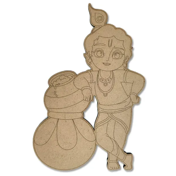 Beige_Krishna_Janmashtami_Craft_Cutouts_General