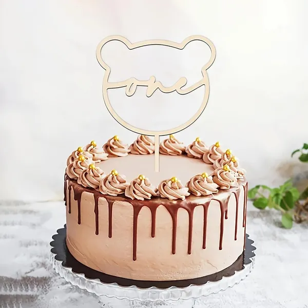 Beige_Wooden_Bear_Shape_One_Cake_Topper_Baby