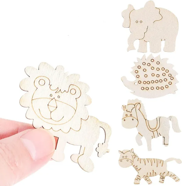 Beige_Woodland_Animal_Wooden_Shapes_Chips_Natural_Wood_Slices_Diy_And_Craft