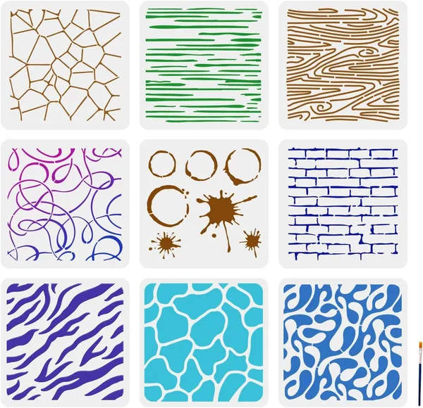 White_Texture_Stencils_Diy_And_Craft