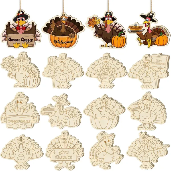 Beige_Wooden_Thanksgiving_Turkey_Ornaments_Diy_And_Craft