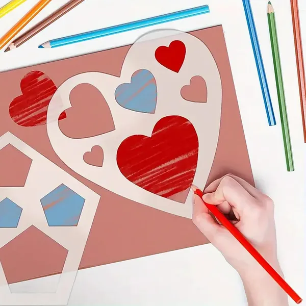 White_Chalk_Stencils_Geometry_Drawing_Stencil_Templates_Kids