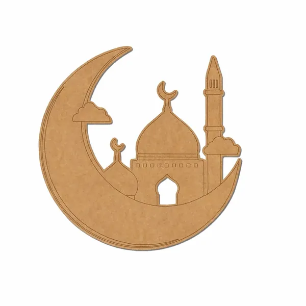 Beige_Moon_Mosque_Islamic_Mdf_Base_Home_Decor
