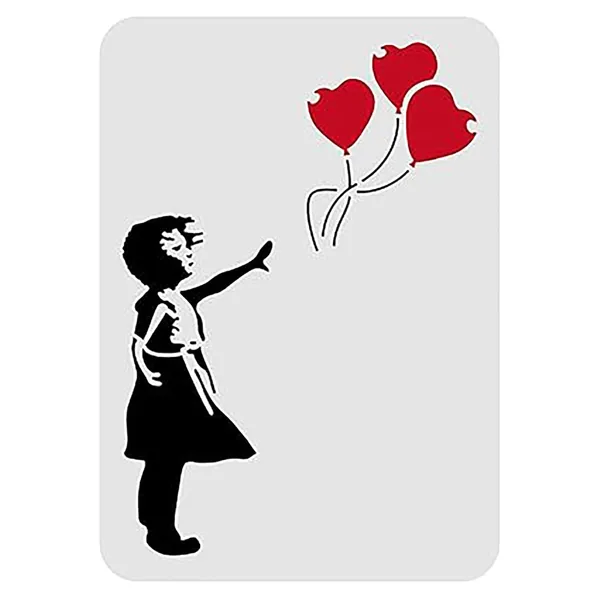 White_Balloon_Stencil_Human_Home_Decor