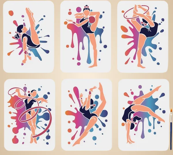 White_Splash_Gymnastics_Stencils_Cm_Diy_And_Craft