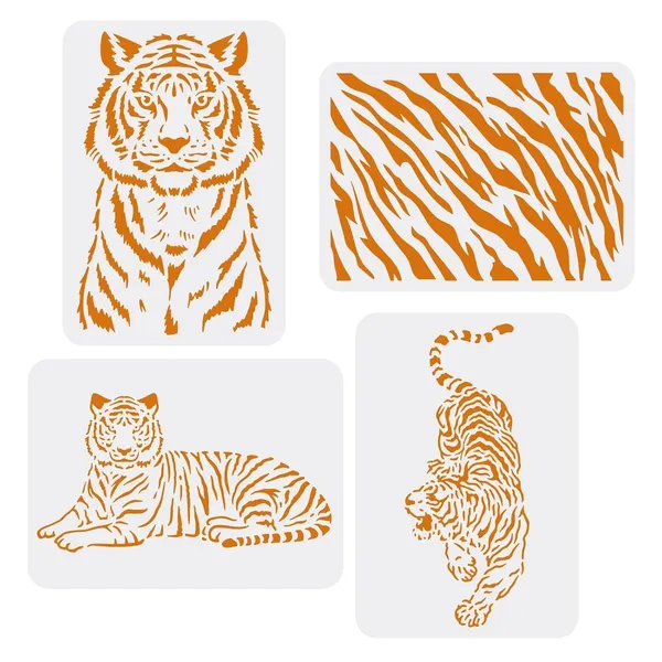 White_Tiger_Stencils_Wildlife_Big_Cat_Templates_Diy_And_Craft