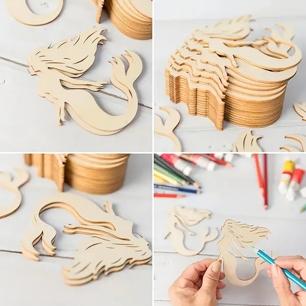 Beige_Mermaid_Shaped_Wooden_Cutouts_Kids