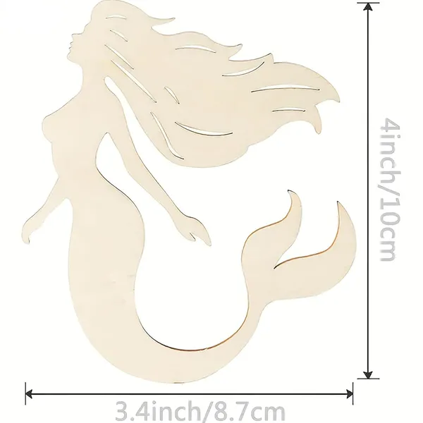 Beige_Mermaid_Shaped_Wooden_Cutouts_Kids