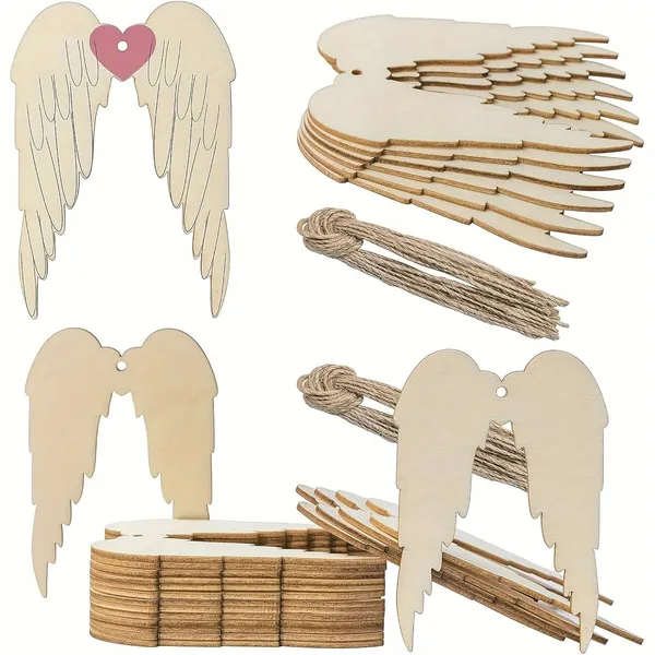 Beige_Angel_Wings_Wooden_Ornaments_Mdf_Blanks_Home_Decor
