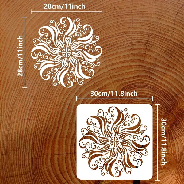 White_Mandala_Floral_Stencil_Twisted_Flower_Pattern_Diy_Template_Diy_And_Craft