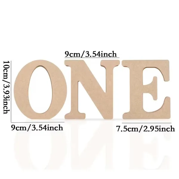 White_Wooden_One_Sign_Board_Diy_And_Craft