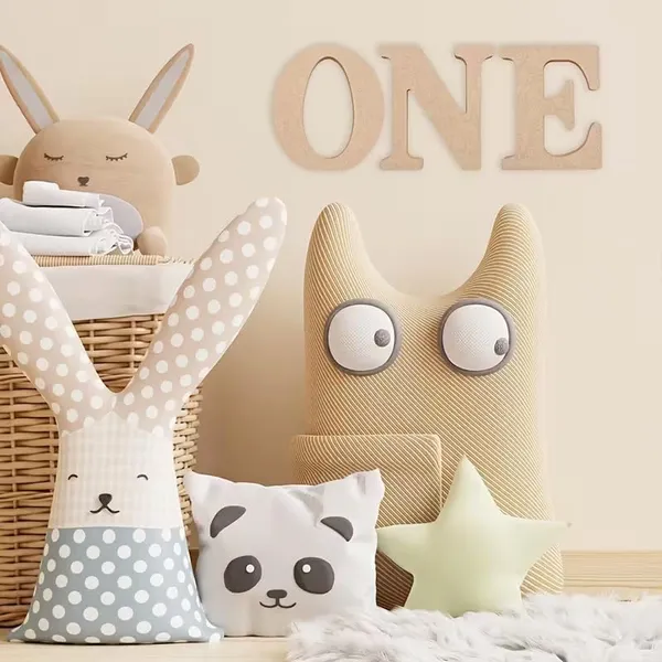 White_Wooden_One_Sign_Board_Diy_And_Craft