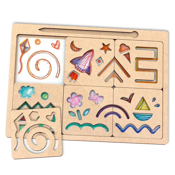 Beige_Kids_Wooden_Stencil_Animals_Trees_Shapes_Fruits_Vegetables_Eco_Friendly_Durable_Non_Toxic_Drawing_Crafts_Kids