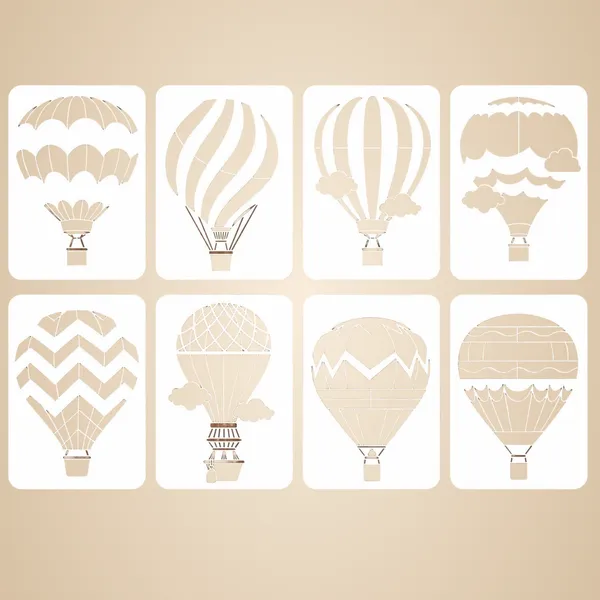 White_Hot_Air_Balloon_Wall_Stencils_Reusable_Painting_Templates_Diy_And_Craft