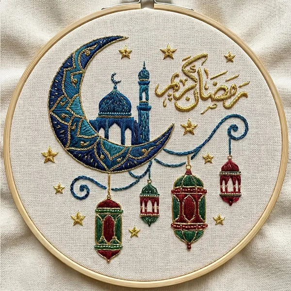 White_Ramadan_Eid_Plastic_Stencil_Moon_Lantern_Mosque_Art_Template_Diy_And_Craft