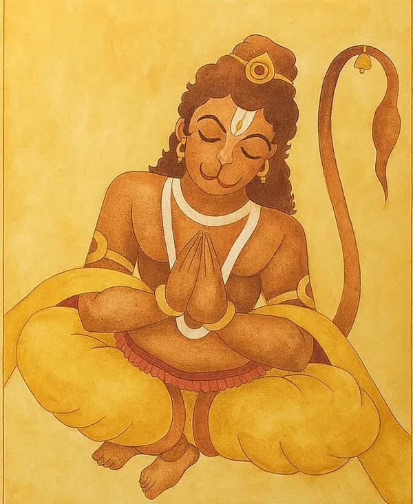 Beige_Hanuman_Mdf_Cutout_Diy_And_Craft