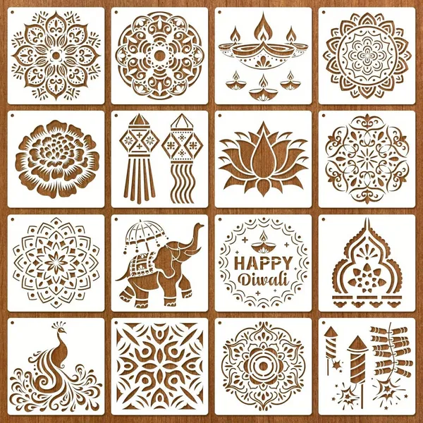 White_Diwali_Rangoli_Stencils_Diy_And_Craft