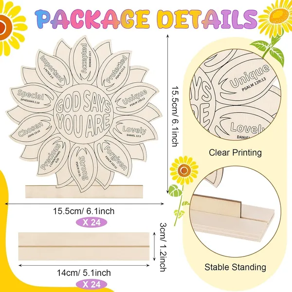 Beige_God_Says_You_Are_Sunflower_Wood_Craft_Diy_Christian_Wooden_Tabletop_Signs_Diy_And_Craft