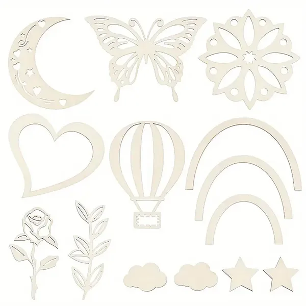 Beige_Wood_Chip_Wall_Decoration_Diy_And_Craft