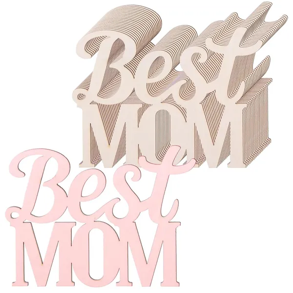 Beige_Best_Mom_Wooden_Cutouts_Diy_And_Craft