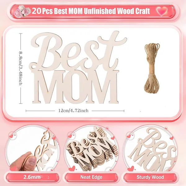 Beige_Best_Mom_Wooden_Cutouts_Diy_And_Craft