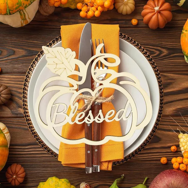 Beige_Thanksgiving_Pumpkin_Plate_D_Cor_Blessed_Wooden_Cutouts_Home_Decor