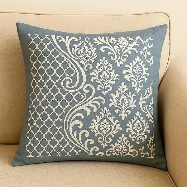 White_Large_Baroque_Moroccan_Stencil_Reusable_Pet_Template_Home_Decor