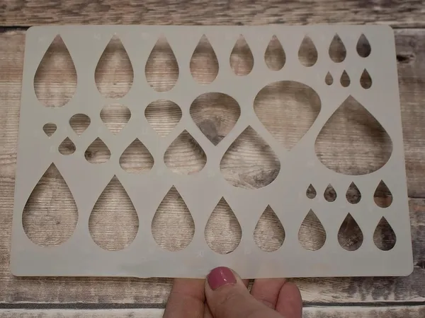 White_Geometric_Shape_Stencils_Reusable_Plastic_Template_Diy_And_Craft