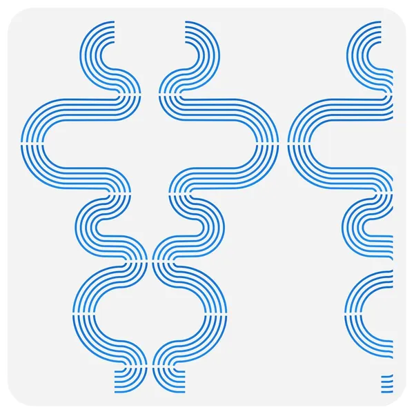 White_Wave_Stencil_Modern_Geometric_Line_Pattern_Plastic_Stencil_Diy_And_Craft