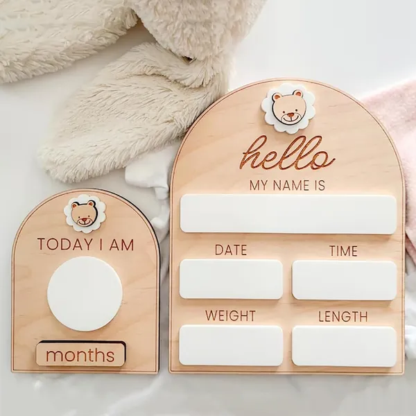 Beige_Wooden_Dry_Erase_Baby_Birth_Detail_Chart_Milestone_Cards_Baby