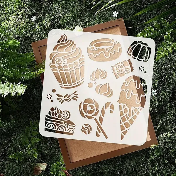 White_Dessert_Stencil_Diy_And_Craft